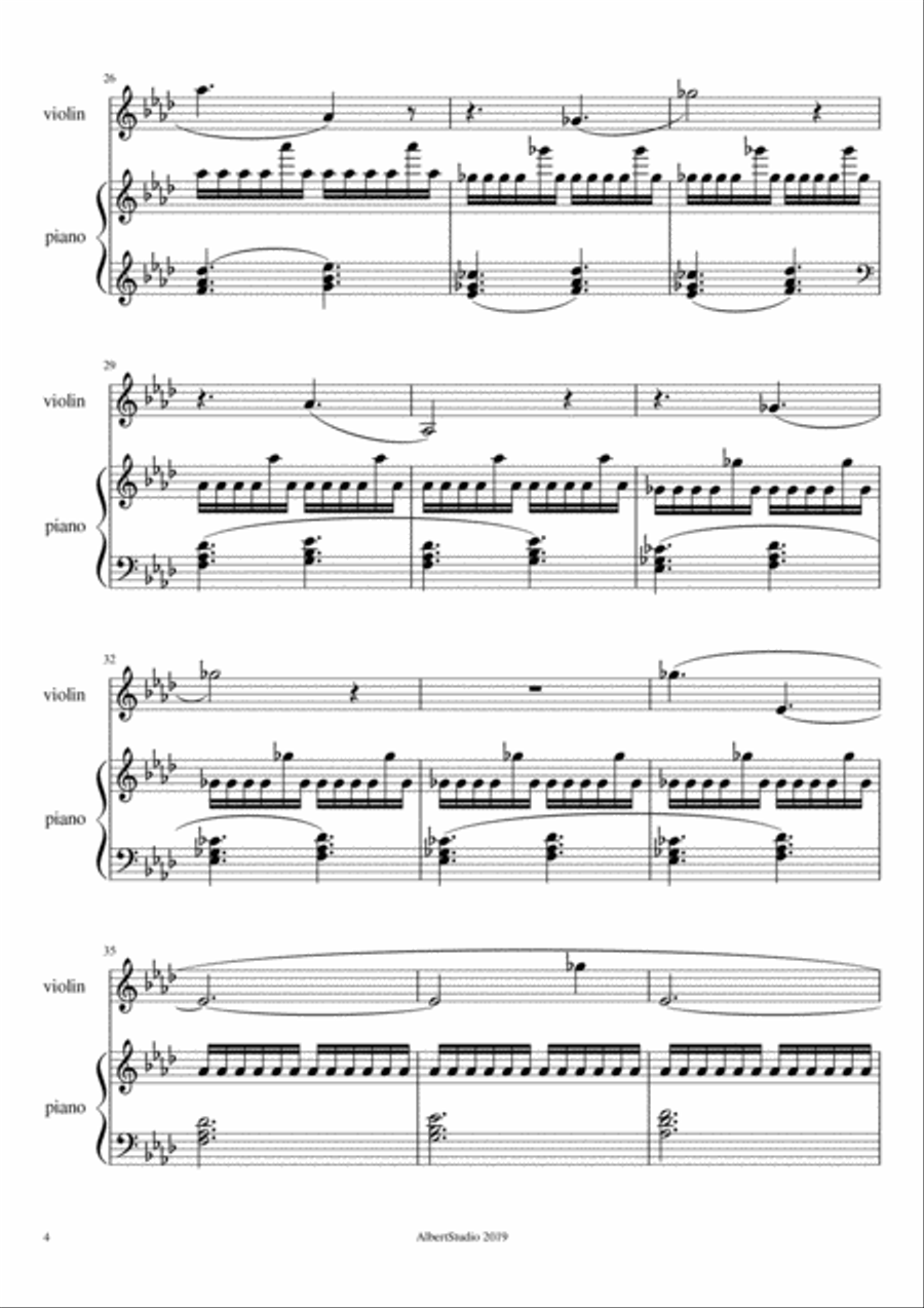 Conversation Conversation Violin Solo scores gallery preview page 4