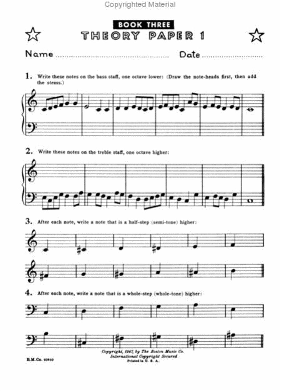 Fletcher Theory Papers Fletcher Theory Papers Piano Method scores gallery preview page 2
