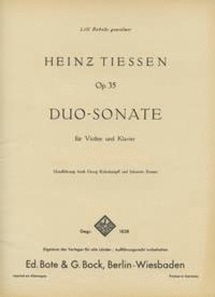 Duo-Sonata op. 35