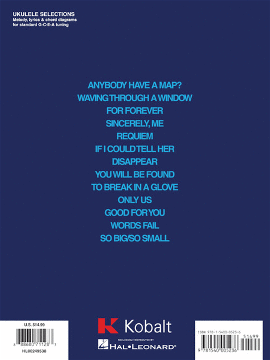 Dear Evan Hansen Ukulele scores gallery preview page 6