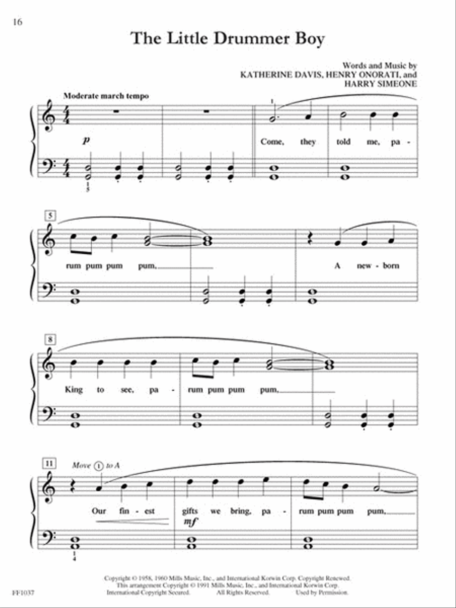 ShowTime® Piano Christmas Piano Method scores gallery preview page 3