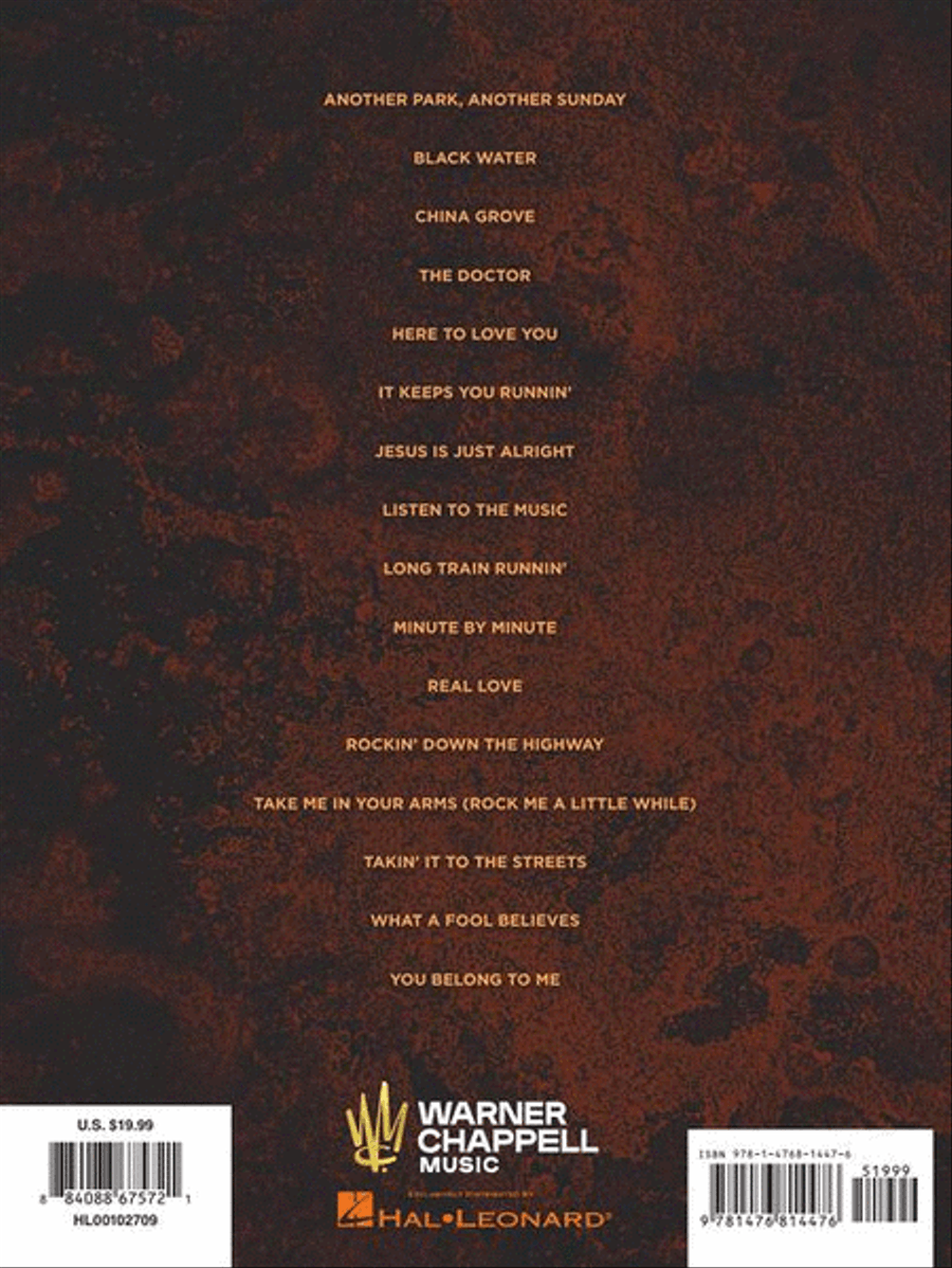 The Best of the Doobie Brothers Piano, Vocal, Guitar scores gallery preview page 8