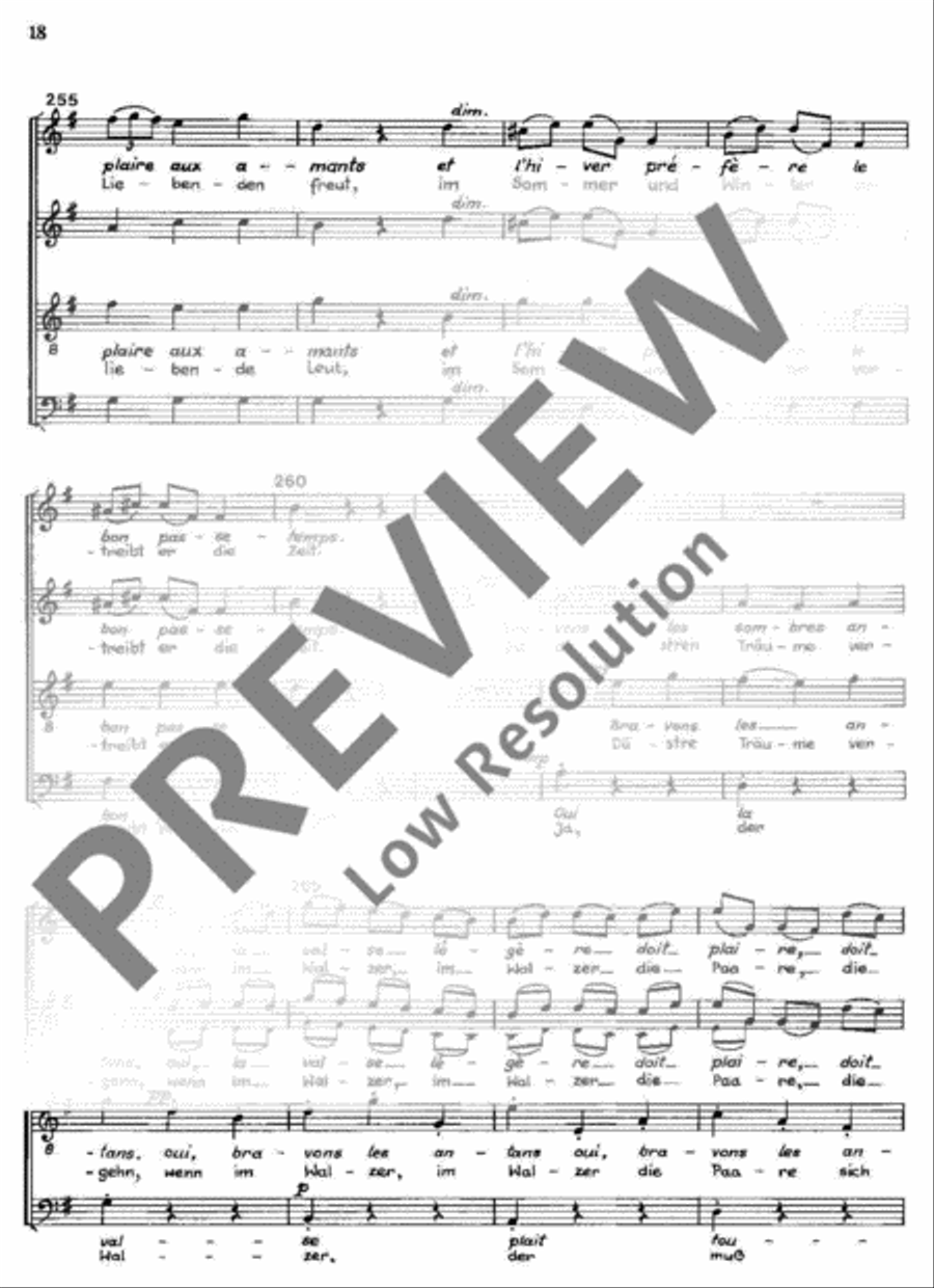 Valse avec choeur TB scores gallery preview page 19