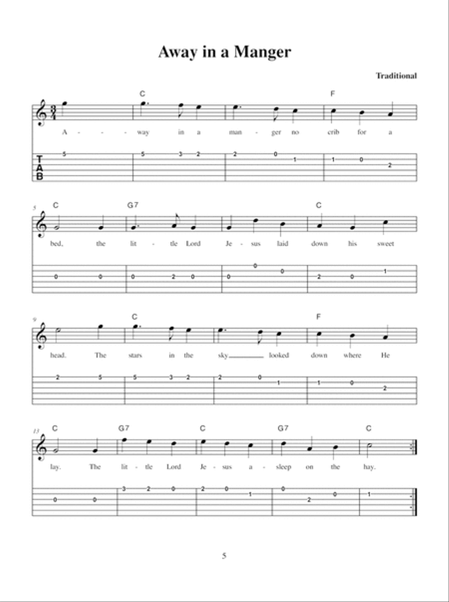 Dobro Christmas Songbook Dobro scores gallery preview page 6