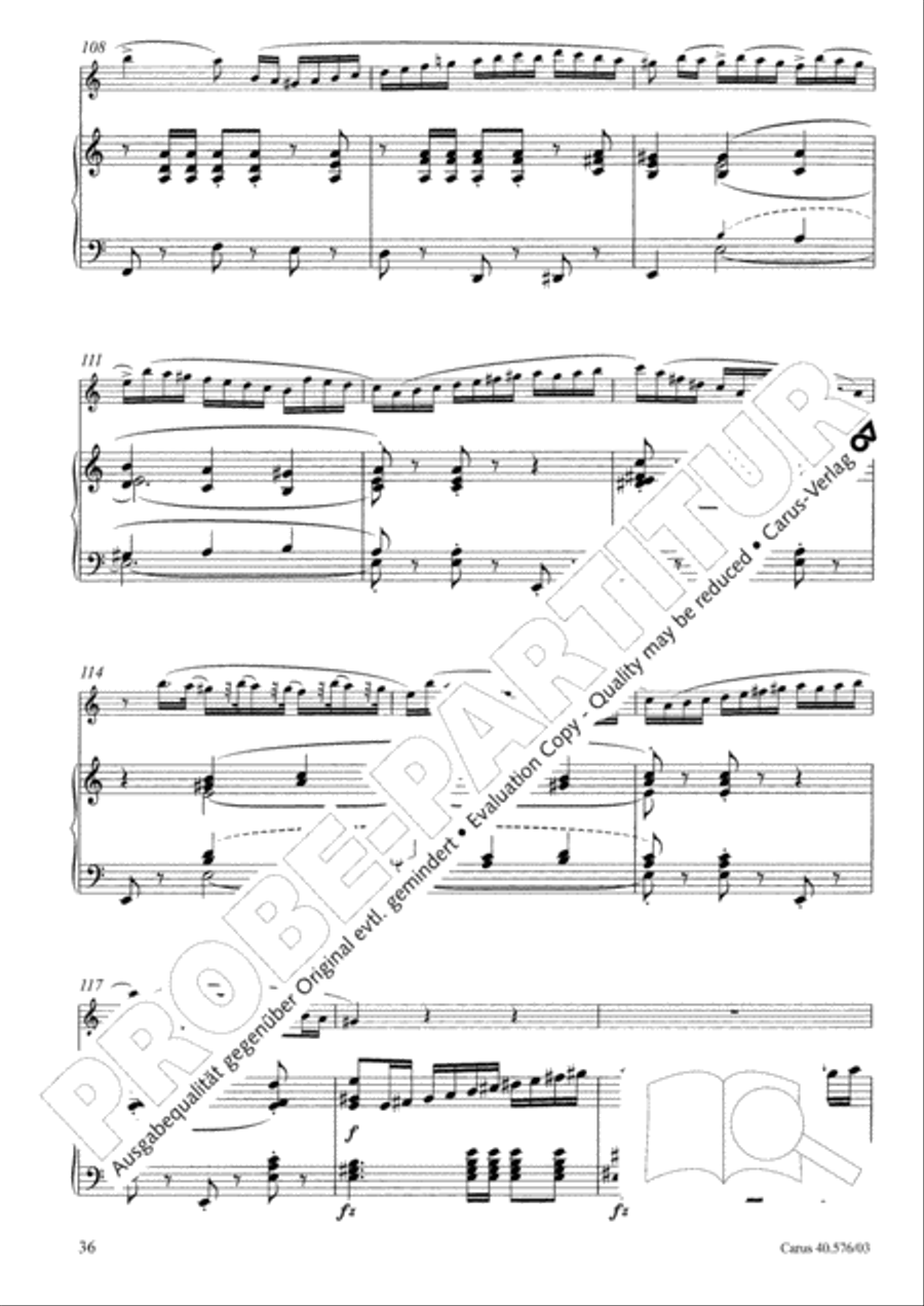 Oboe Concerto in A minor (Concerto per Oboe ed Orchestra in a) Clarinet scores gallery preview page 37