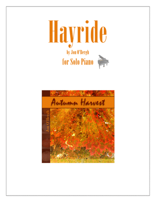 Book cover for Hayride - Flowing Easy Piano