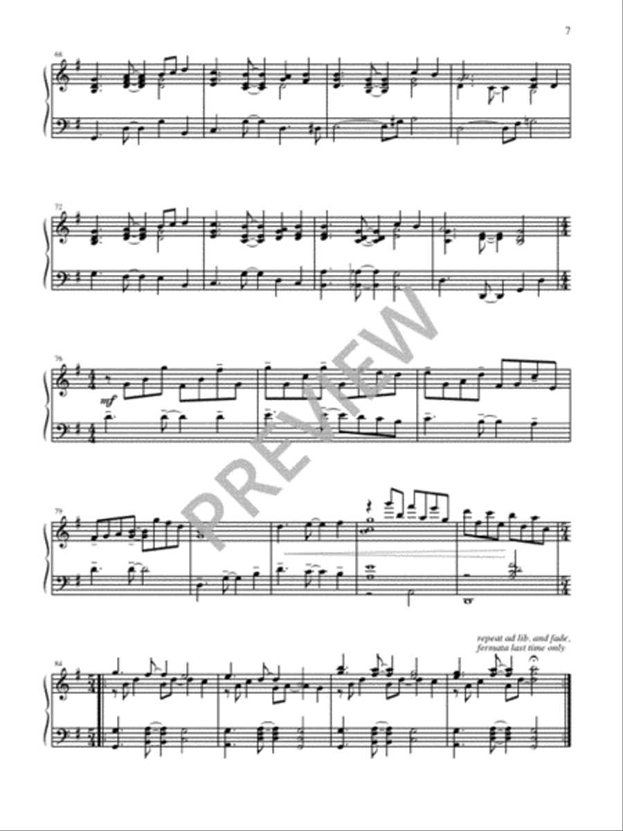 Seasons of Grace - Volume 3 Piano Solo scores gallery preview page 9