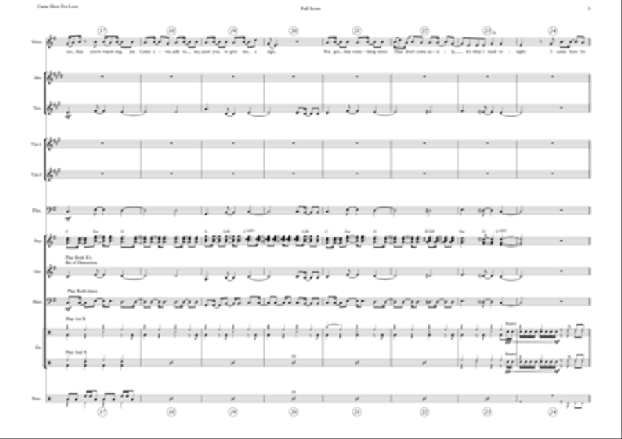 Came Here For Love School and Community scores gallery preview page 3