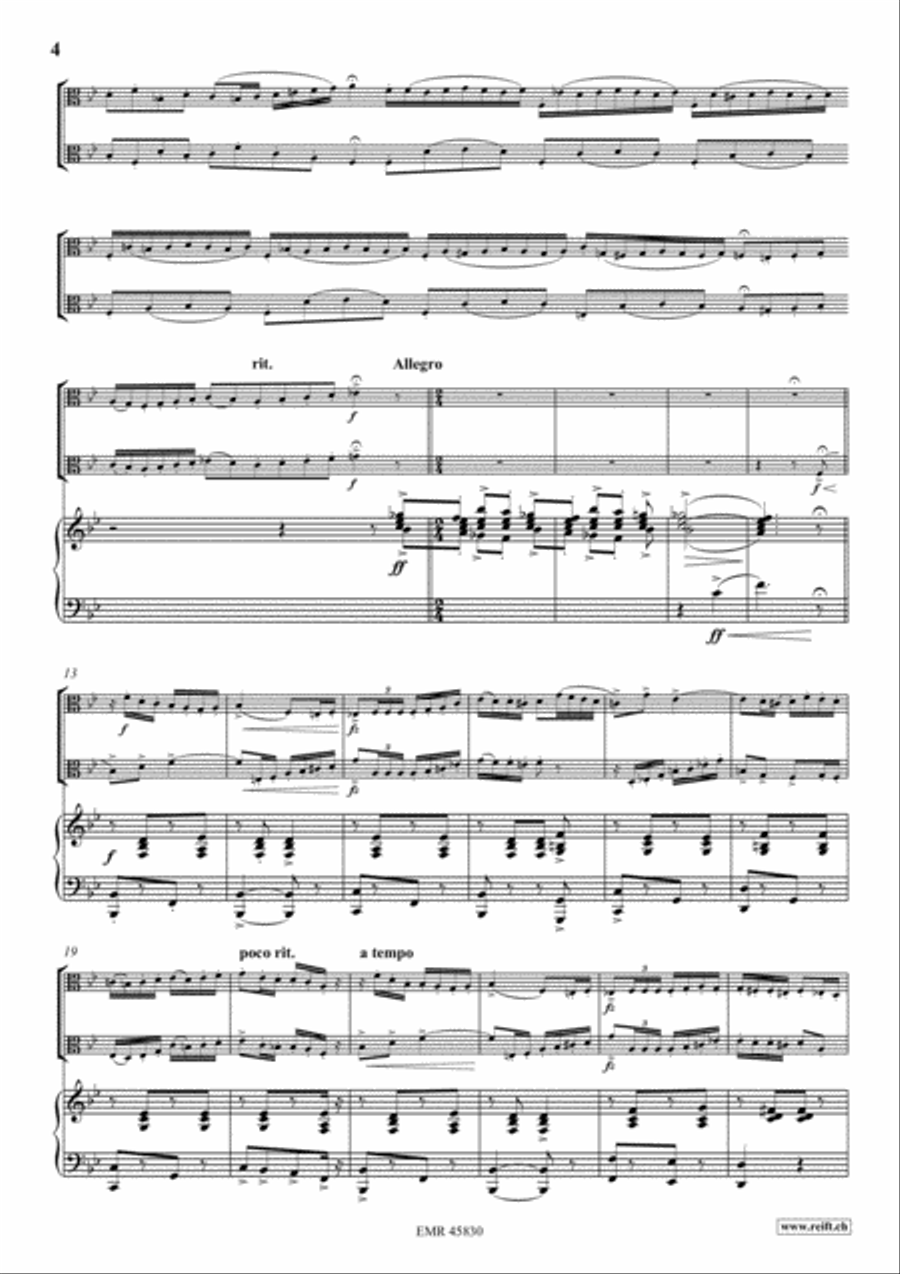 Cousins Piano Accompaniment scores gallery preview page 5