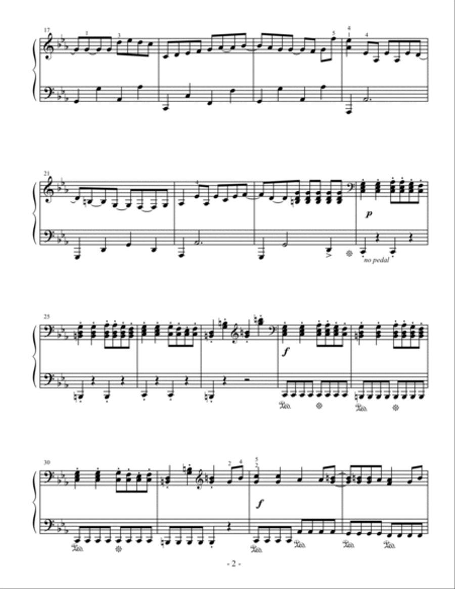 We Don't Talk About Bruno Piano Solo scores gallery preview page 2