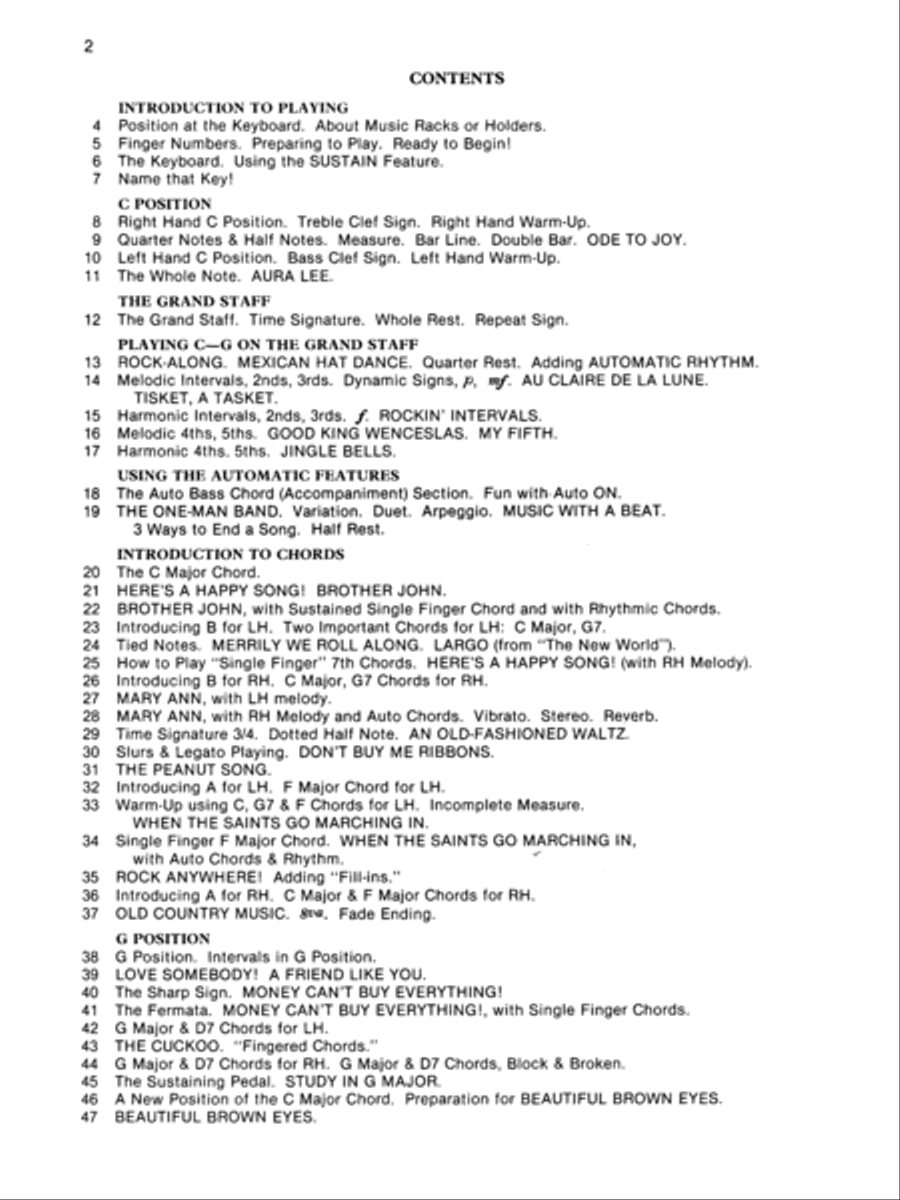 Alfred's Basic Electronic Keyboard Course Electronic Keyboard scores gallery preview page 5