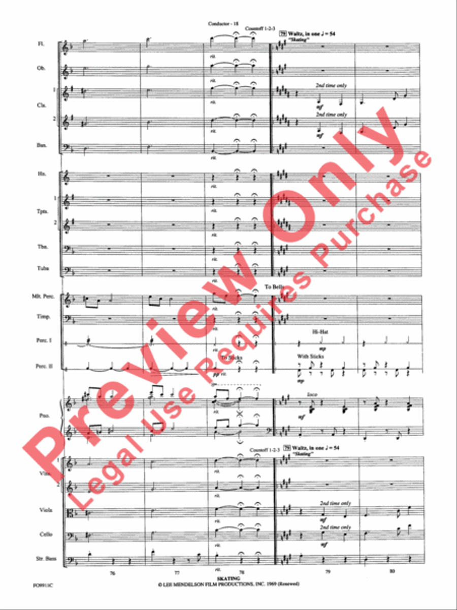 A Charlie Brown Christmas Full Orchestra scores gallery preview page 21