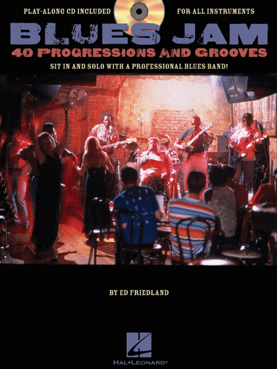 Blues Jam – 40 Progressions and Grooves Saxophone scores gallery preview page 1