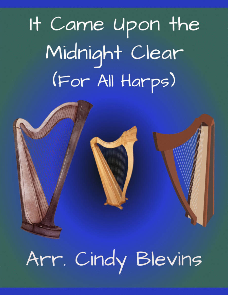 It Came Upon the Midnight Clear, for Lap Harp Solo Lap Harp scores gallery preview page 1