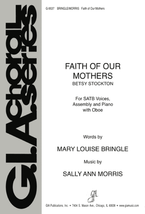 Book cover for Faith of Our Mothers - Instrument edition