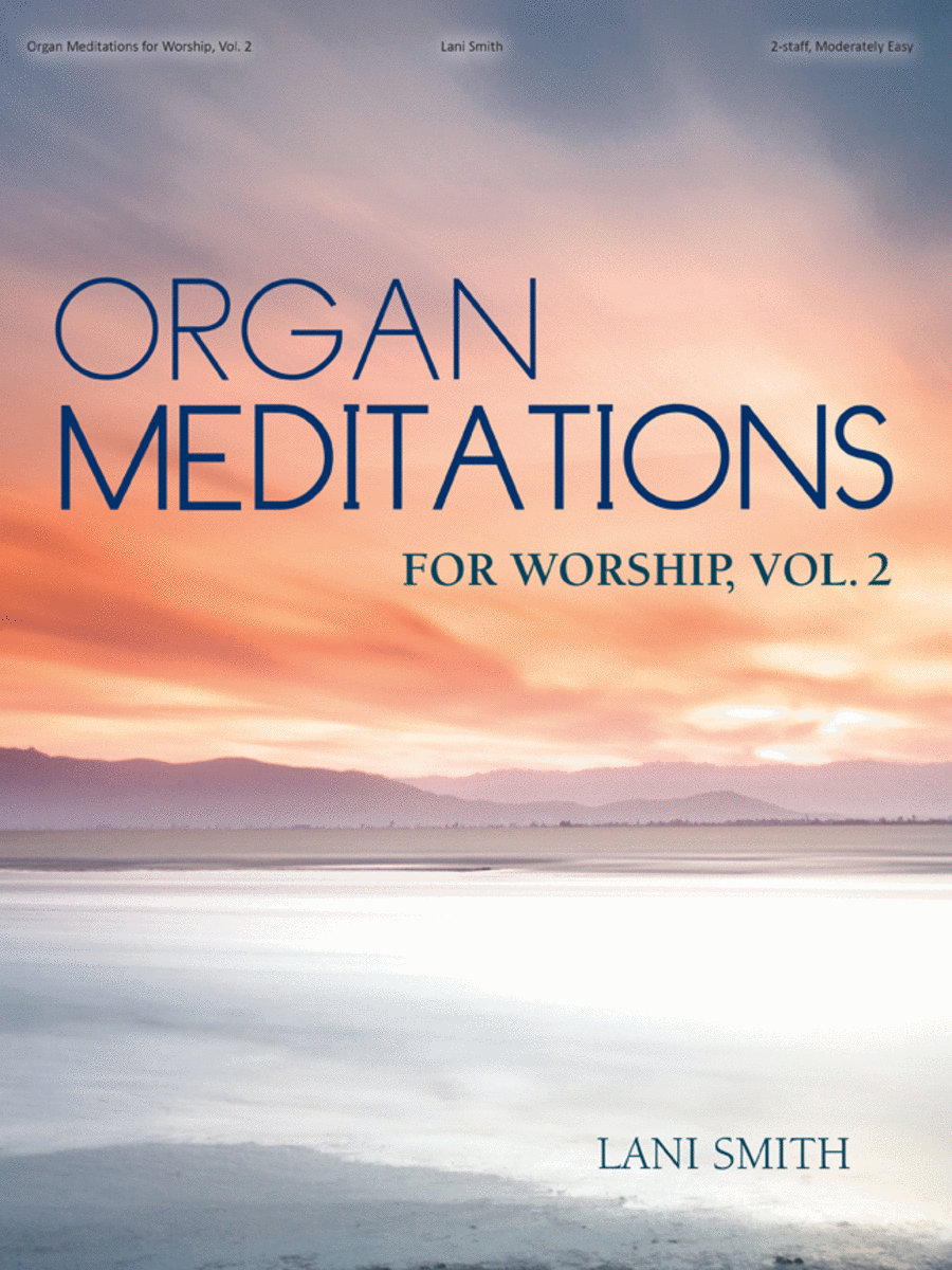 Organ Meditations for Worship, Vol. 2 Organ Solo scores gallery preview page 1