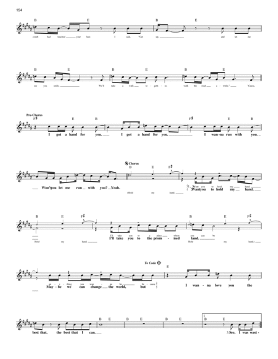 Hold My Hand Piano scores gallery preview page 2