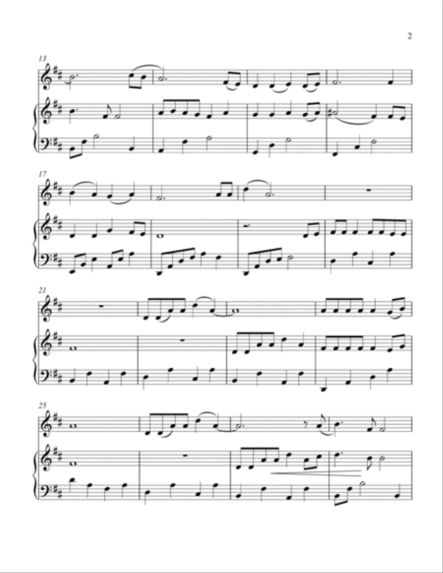 Do You Hear What I Hear Piano scores gallery preview page 4