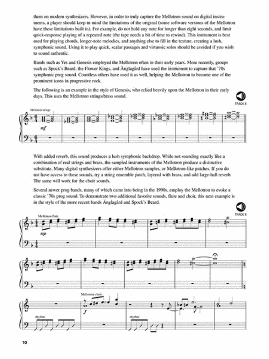 Progressive Rock Keyboard Piano Method scores gallery preview page 4