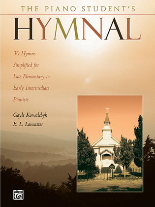 Book cover for The Piano Student's Hymnal