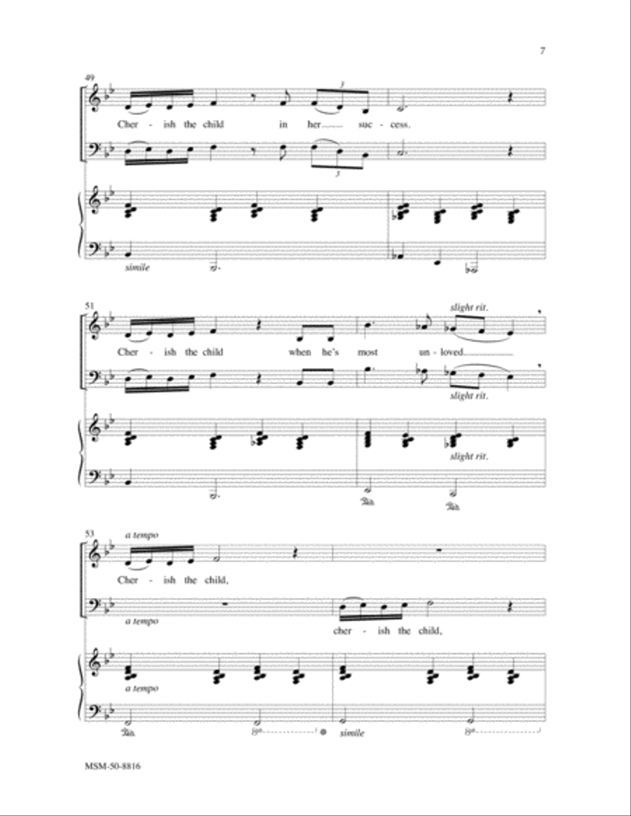 The Child 4-Part scores gallery preview page 5