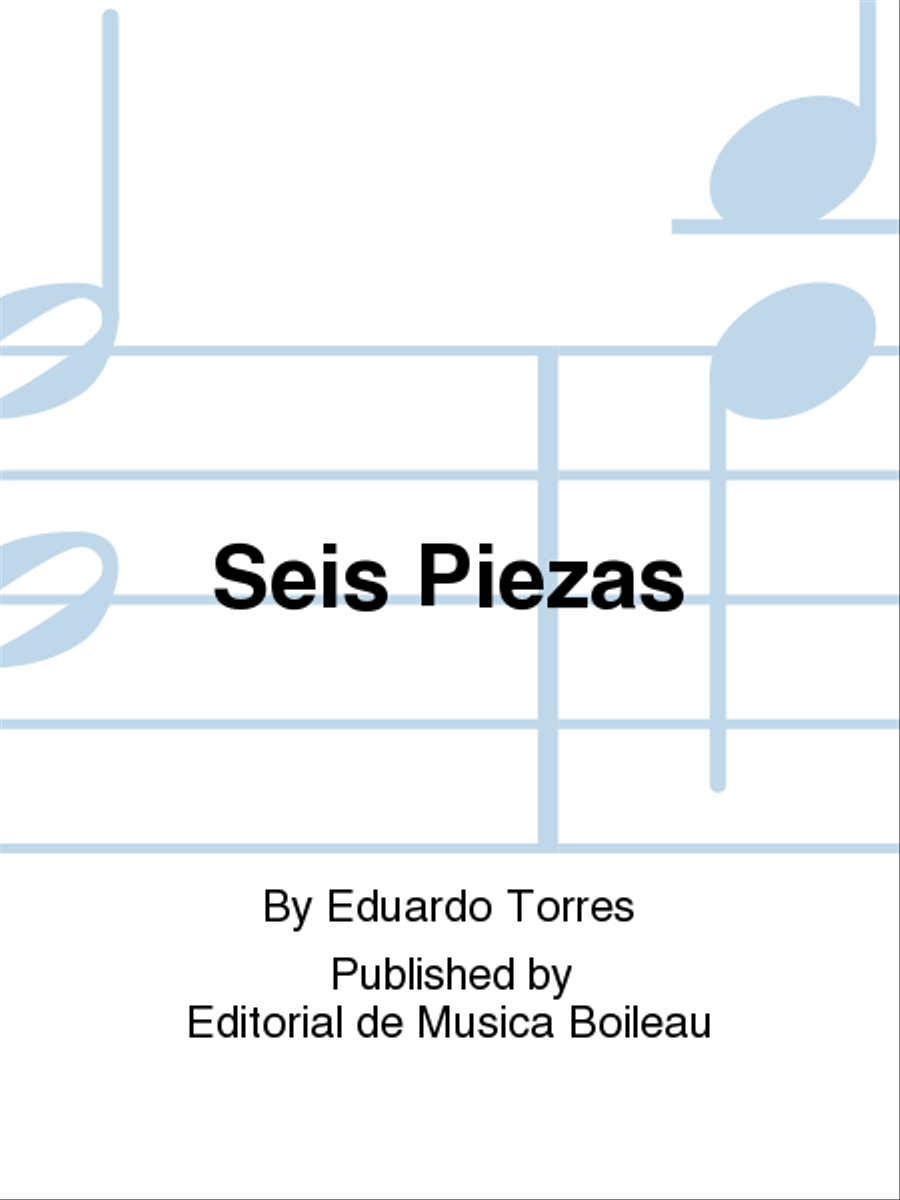 Book cover for Seis Piezas