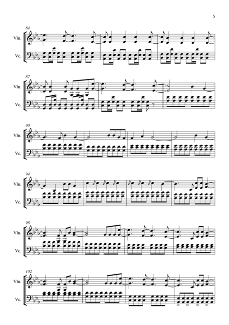 Titanium Score and Parts scores gallery preview page 6