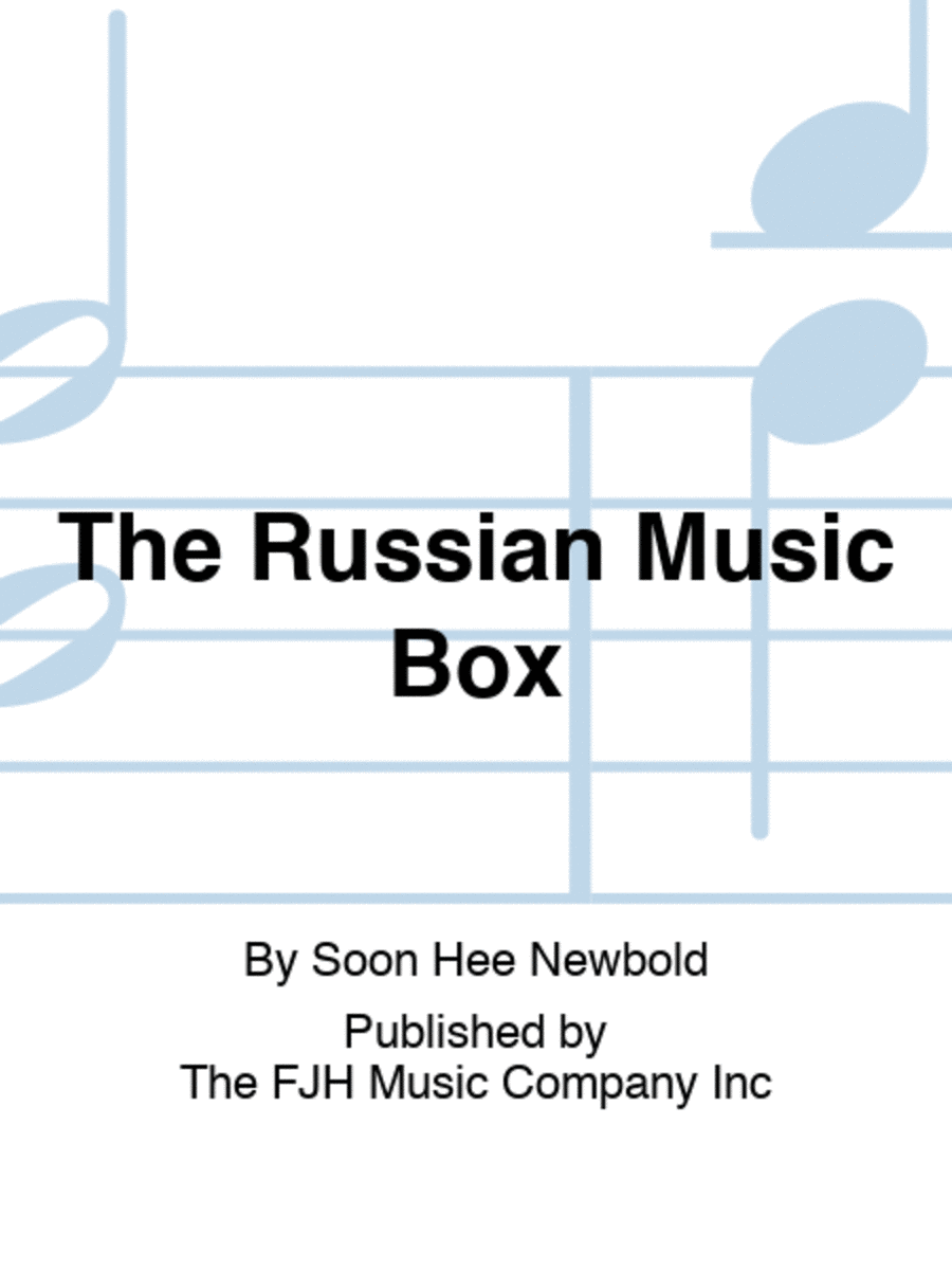 The Russian Music Box The Russian Music Box String Orchestra scores gallery preview page 1