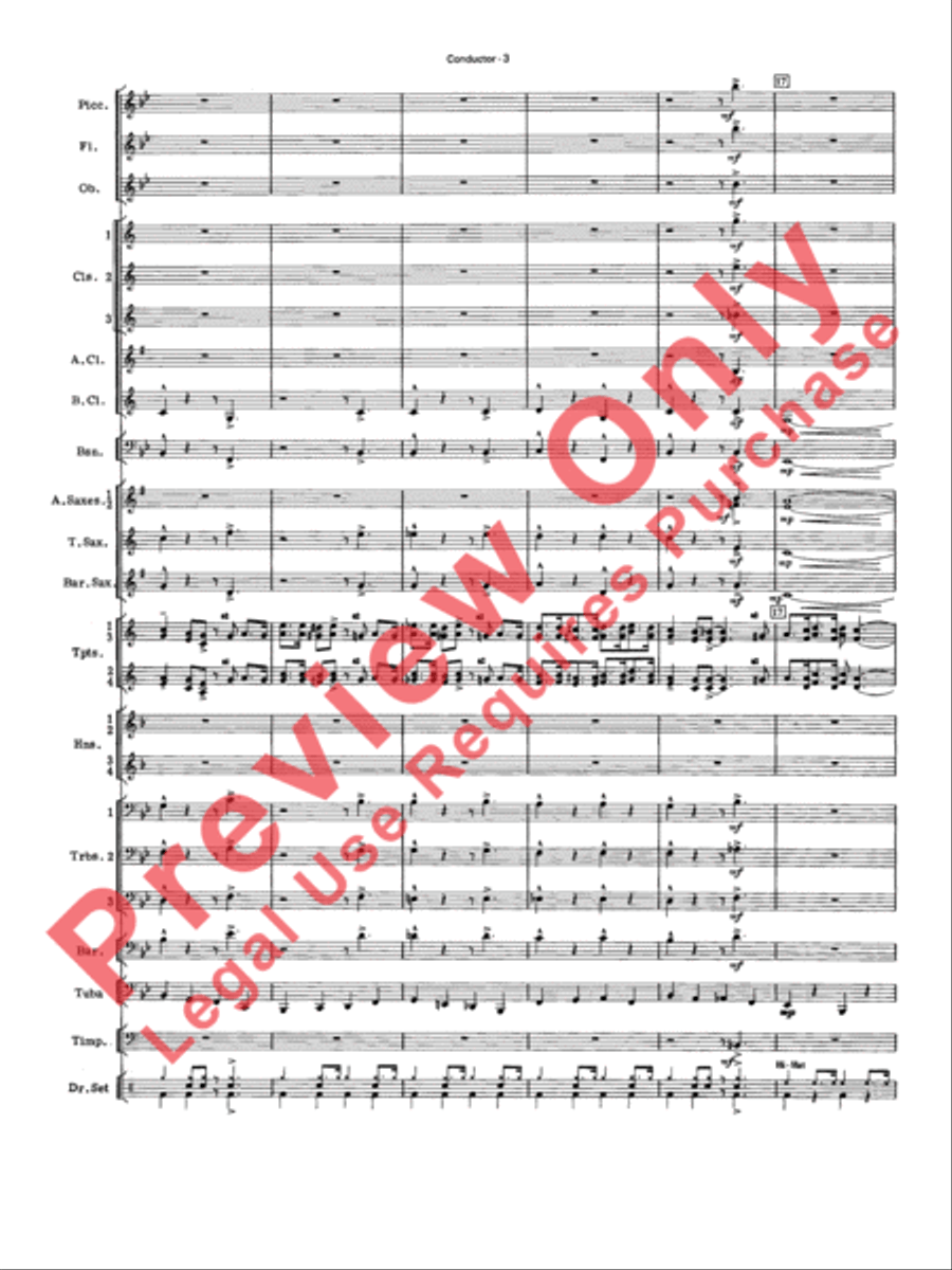 Four of a Kind Four of a Kind Concert Band scores gallery preview page 6