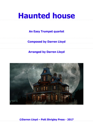 Book cover for Haunted House - Trumpet Quartet