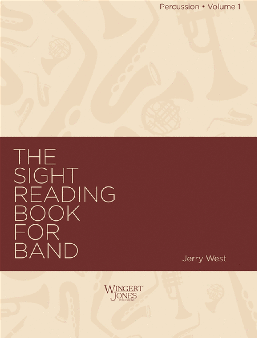 Sight Reading Book For Band, Vol 1 - Percussion Concert Band scores gallery preview page 1