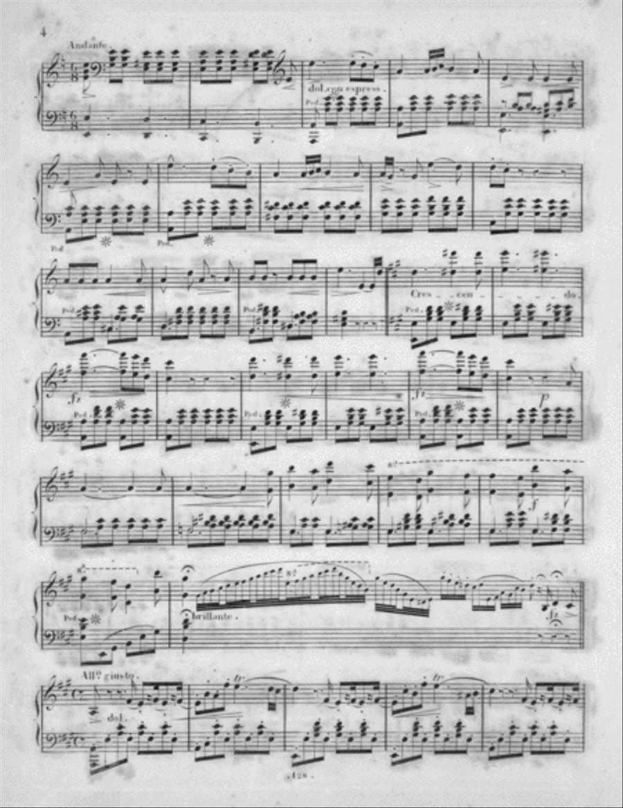 Il Trovator Piano Solo scores gallery preview page 4
