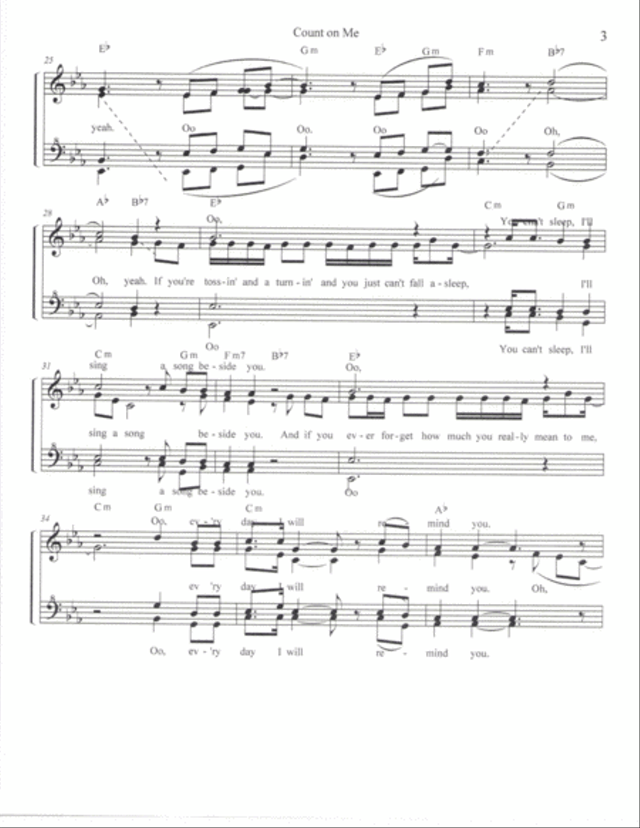 Count On Me SSAA scores gallery preview page 3