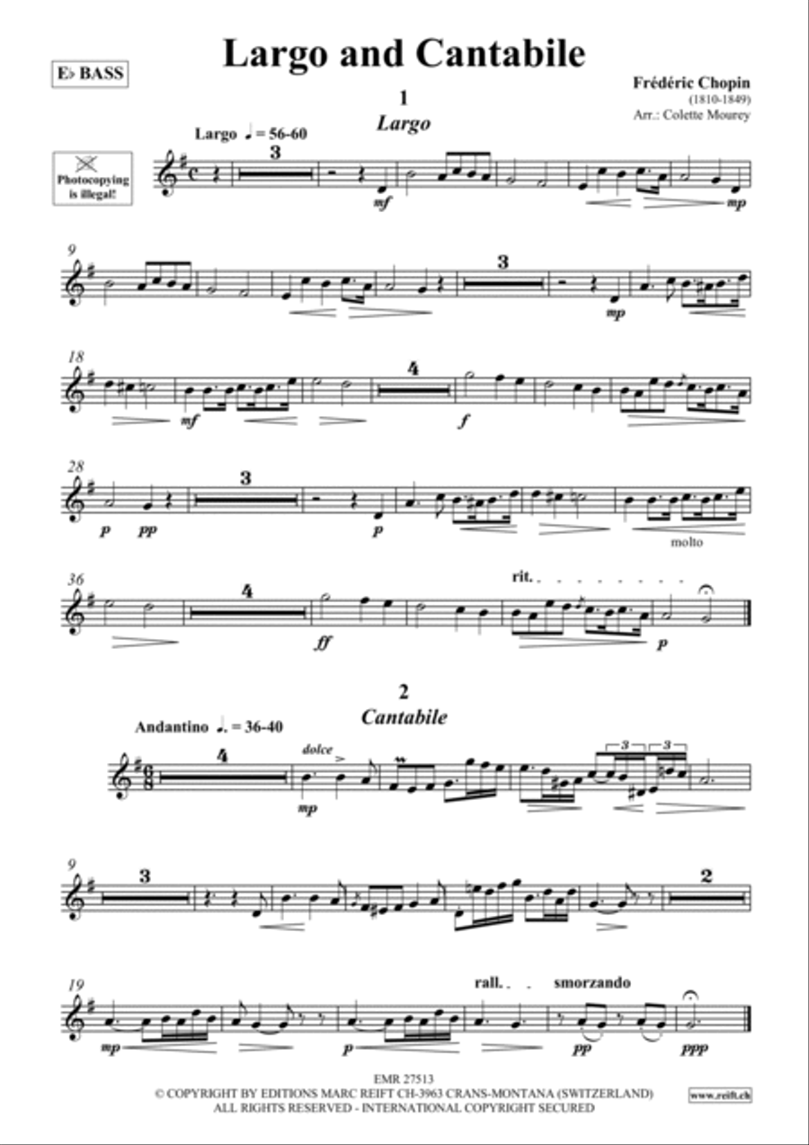 Largo and Cantabile Largo and Cantabile Classical Guitar scores gallery preview page 2
