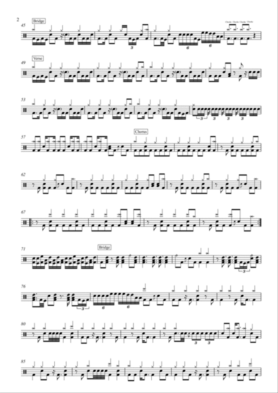Duality Duality Drum Set scores gallery preview page 2