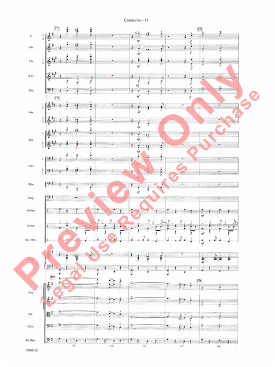 A Salute to the Big Apple Full Orchestra scores gallery preview page 39