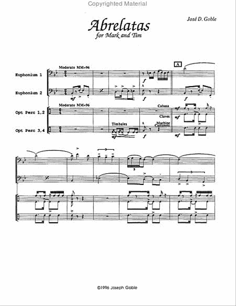 Abrelatas Abrelatas Euphonium scores gallery preview page 2