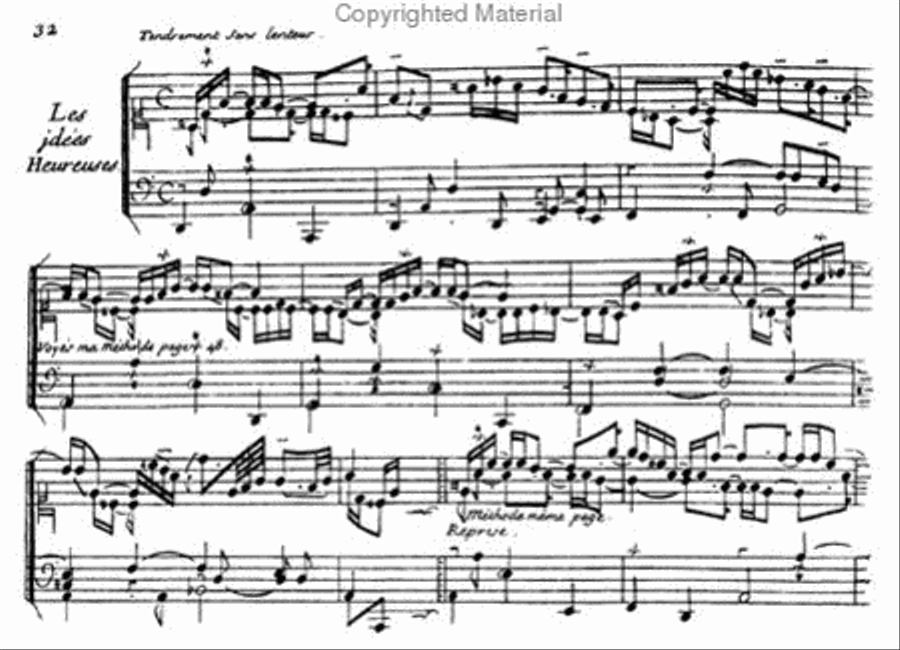 First book of harpsichord pieces Harpsichord scores gallery preview page 4