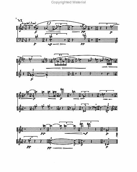 Fragment for Flute and Double Bass
