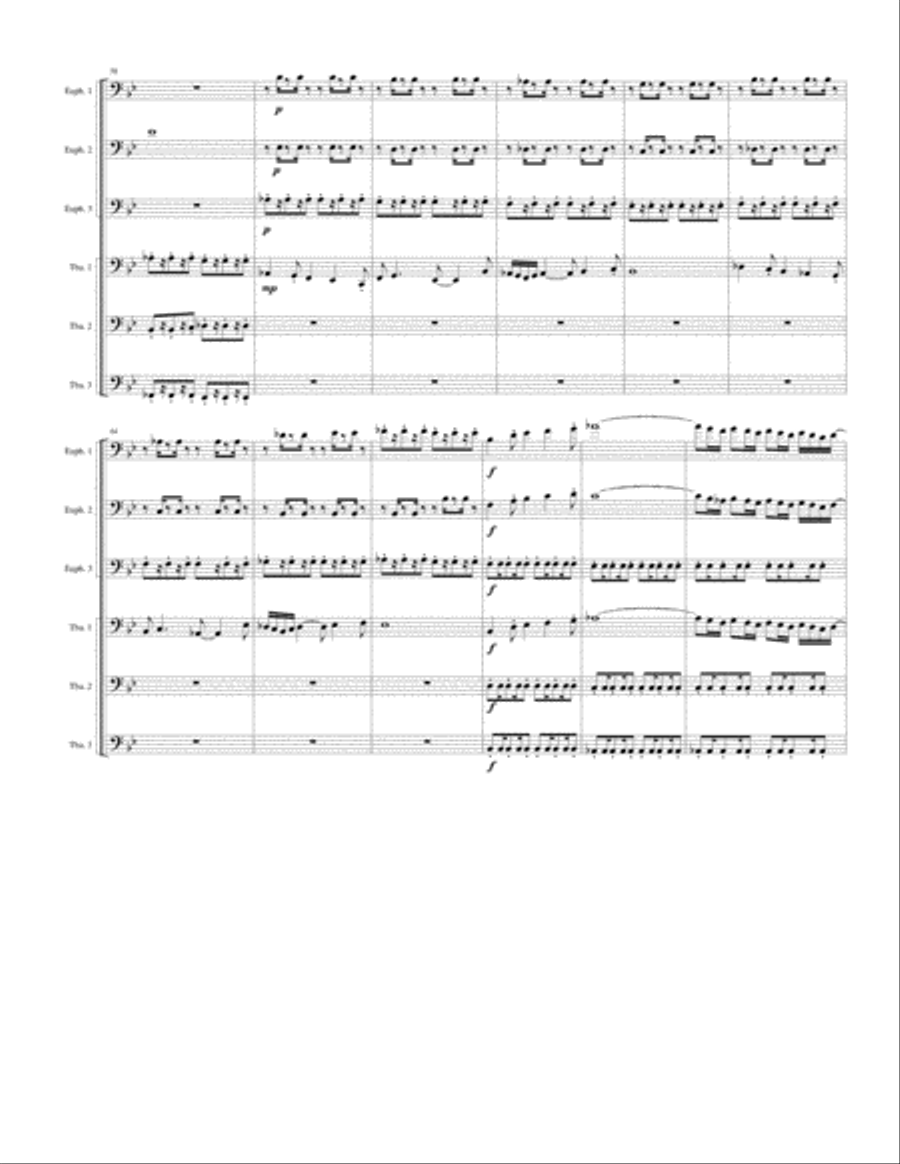 Festiva Brass Ensemble scores gallery preview page 5