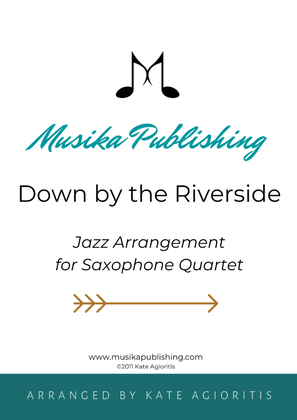 Book cover for Down By The Riverside - For Saxophone Quartet