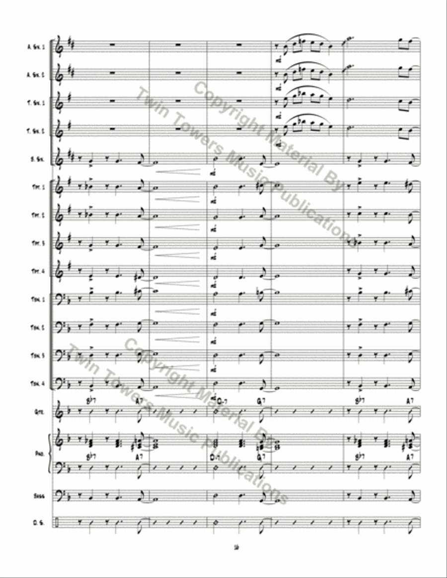 Who Shook? Who Shook? Jazz Ensemble scores gallery preview page 17