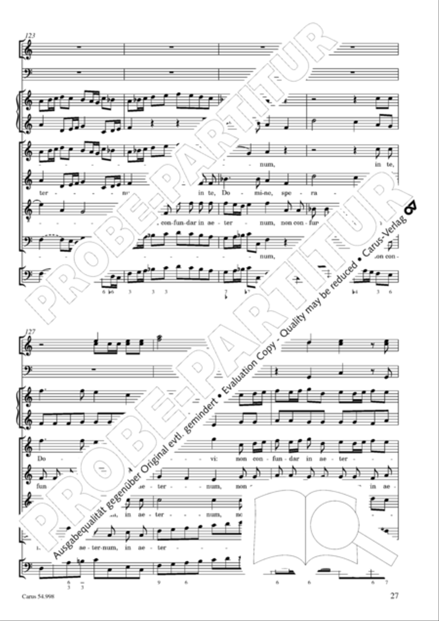Te Deum in C 4-Part scores gallery preview page 28