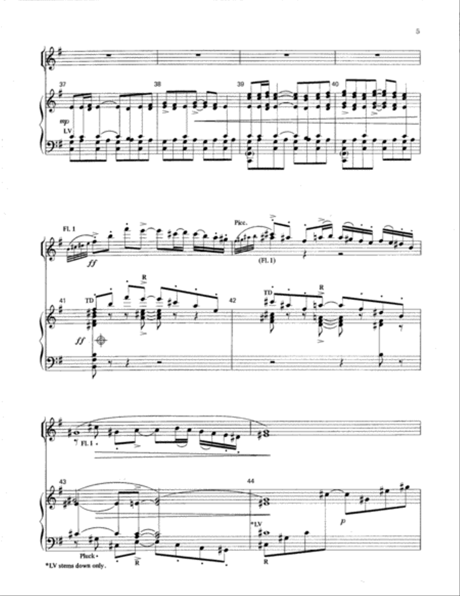 Fantasia-Digital Download Handbell Choir scores gallery preview page 5