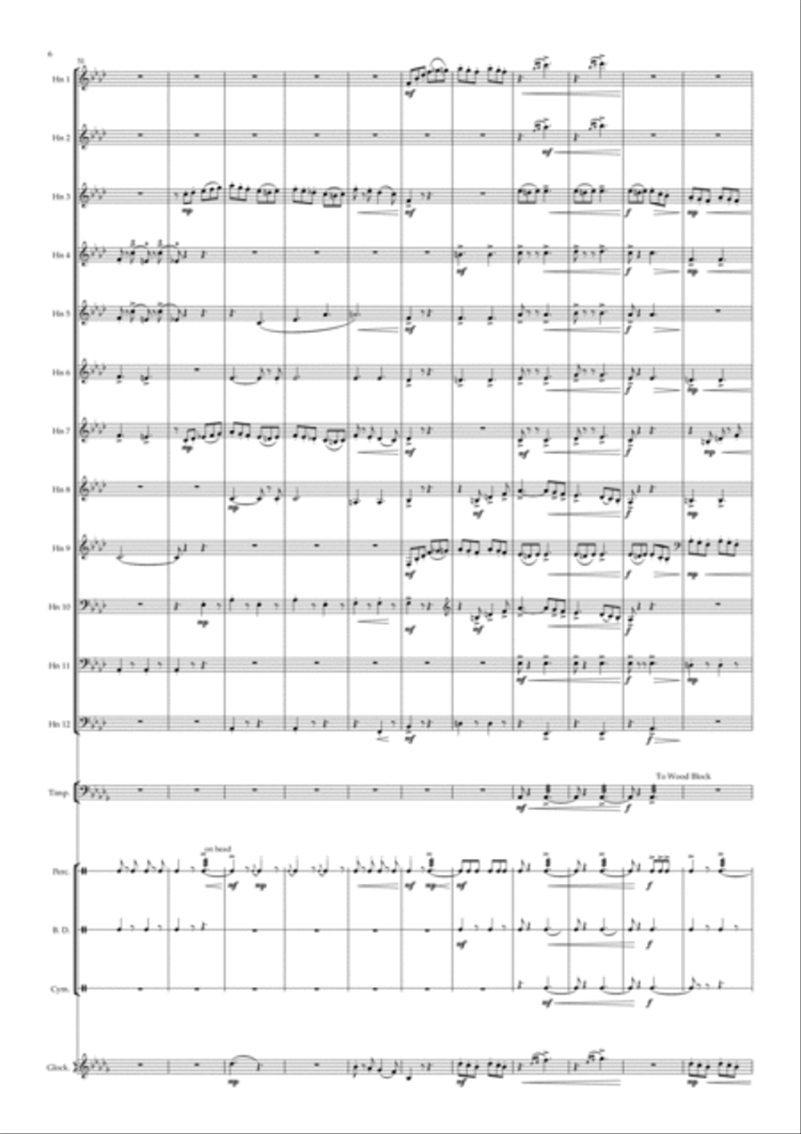 March From The Great Waldo Pepper Horn scores gallery preview page 6