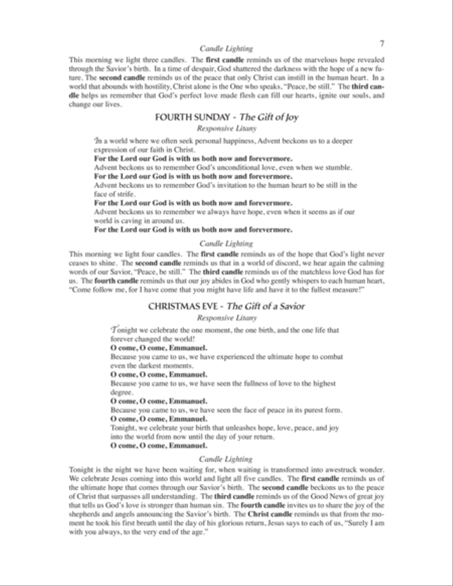 Light of Hope 3-Part scores gallery preview page 8