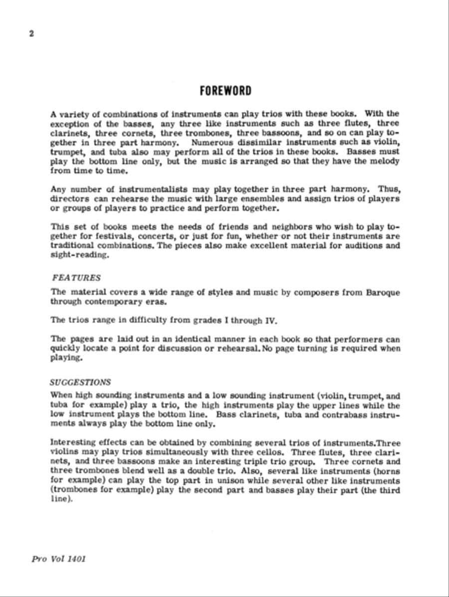 Trios for All Small Ensemble scores gallery preview page 3