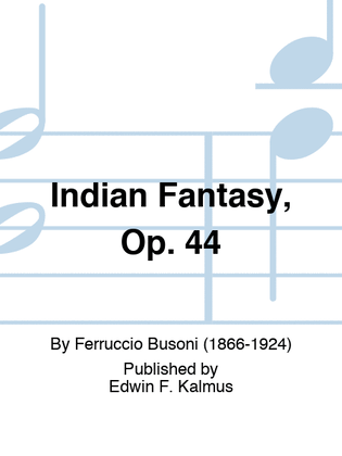 Book cover for Indian Fantasy, Op. 44