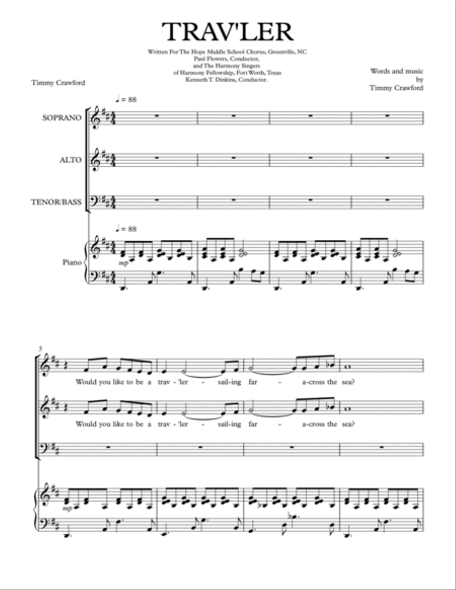 TRAV'LER TRAV'LER 3-Part scores gallery preview page 2