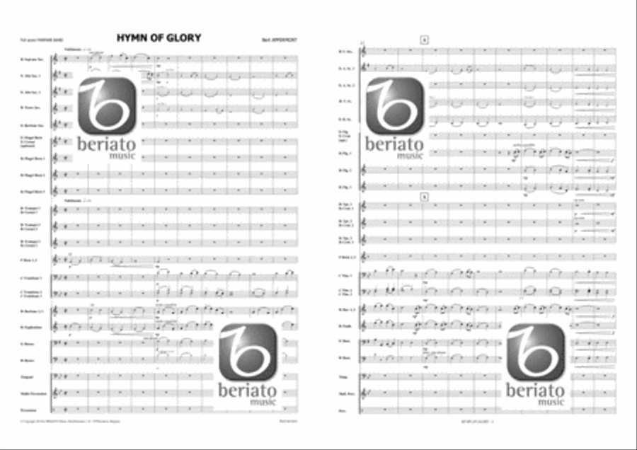 Hymn of Glory Choir scores gallery preview page 2